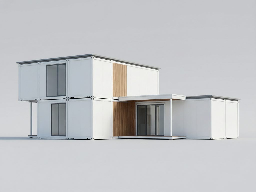 120m² Modular Container Villa (3 × 40ft)
